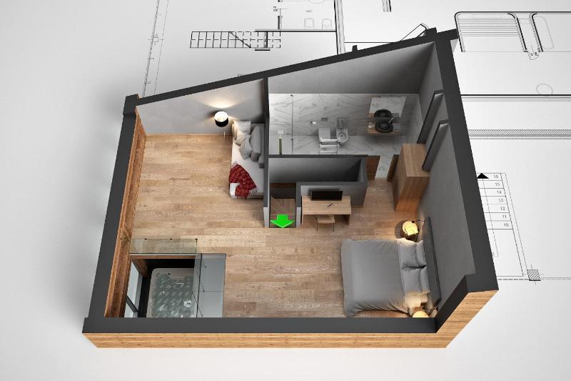 Suite with Sauna and Whirlpool image 4