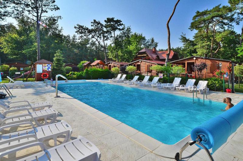 Holiday house near the sea swimming pool Mielno Images