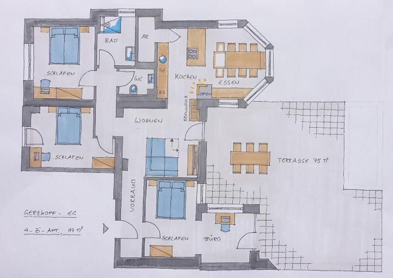 Apartment with Terrace image 2
