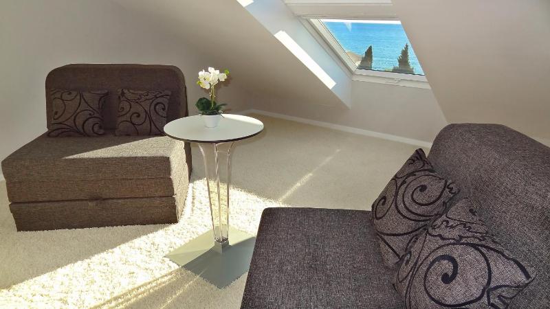 Luxury Suite with Side Sea View and Balcony image 1