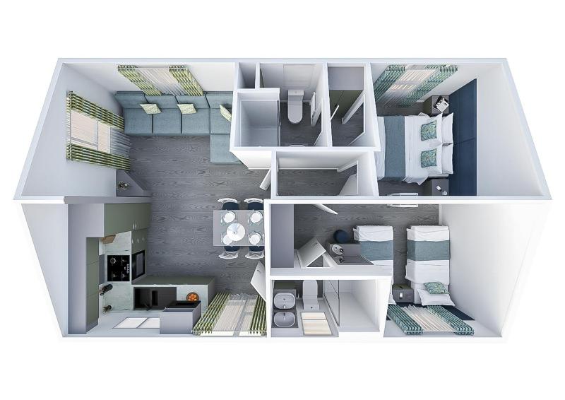 Two-Bedroom Mobile Home-Empire image 2