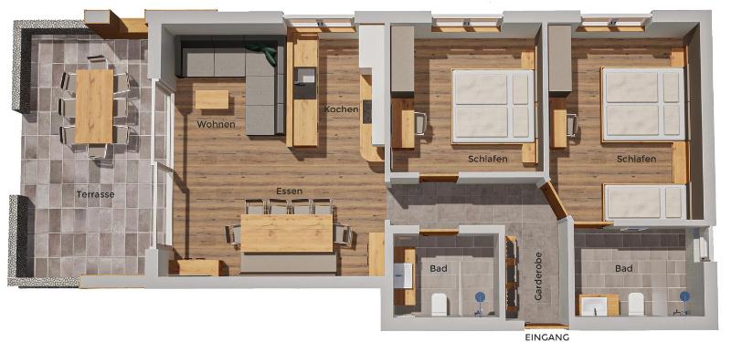 Two-Bedroom Apartment image 2