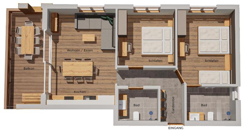 Two-Bedroom Apartment image 3