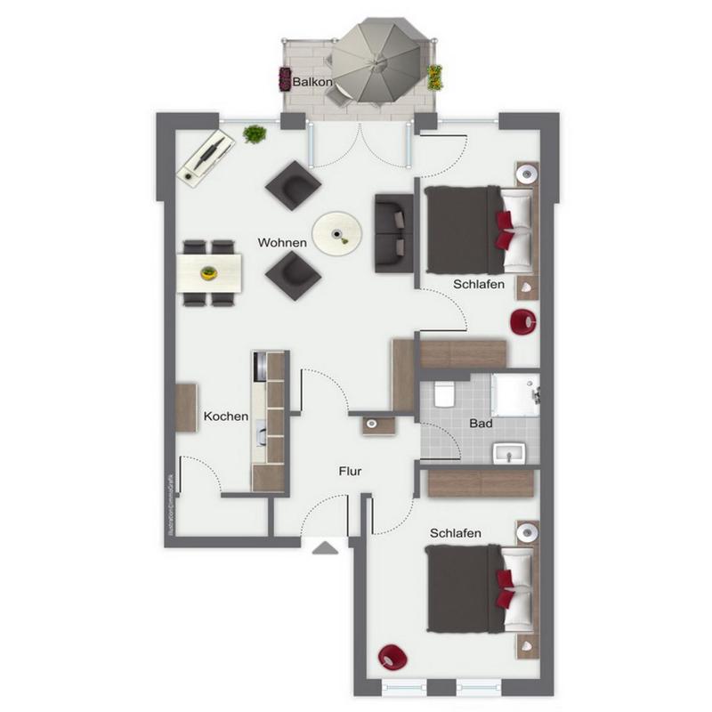 Sünnslag Wohnung 057 - image 22