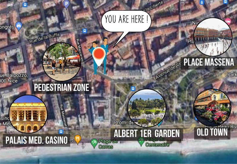 Nestor&Jeeves - CACTUS RIVIERA - Hyper center - Very close sea and Place Massena - image 5