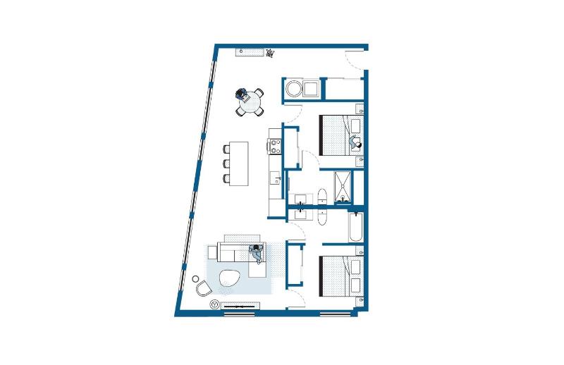 Two-Bedroom Apartment image 2