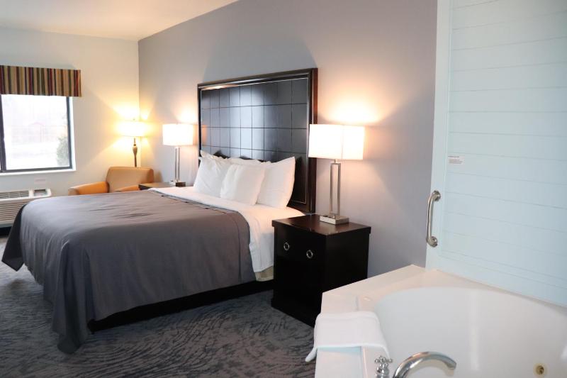 Single Room With Single King Bed with Jacuzzi tub- No Pets Allowed image 3