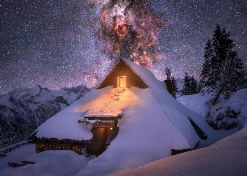 Koča Zlatorog - Velika planina Images