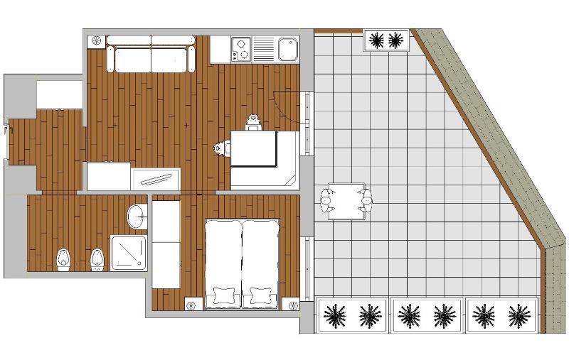 One-Bedroom Apartment image 2