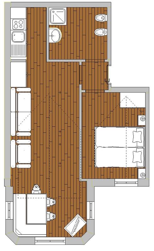 One-Bedroom Apartment image 2