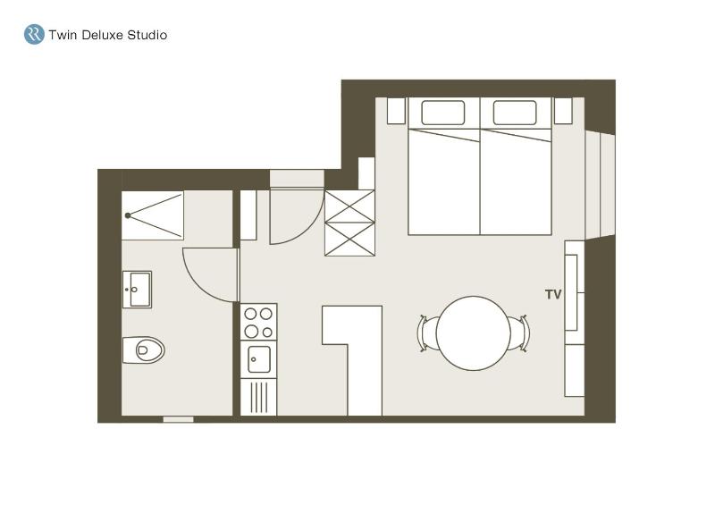 Deluxe Twin Room image 2