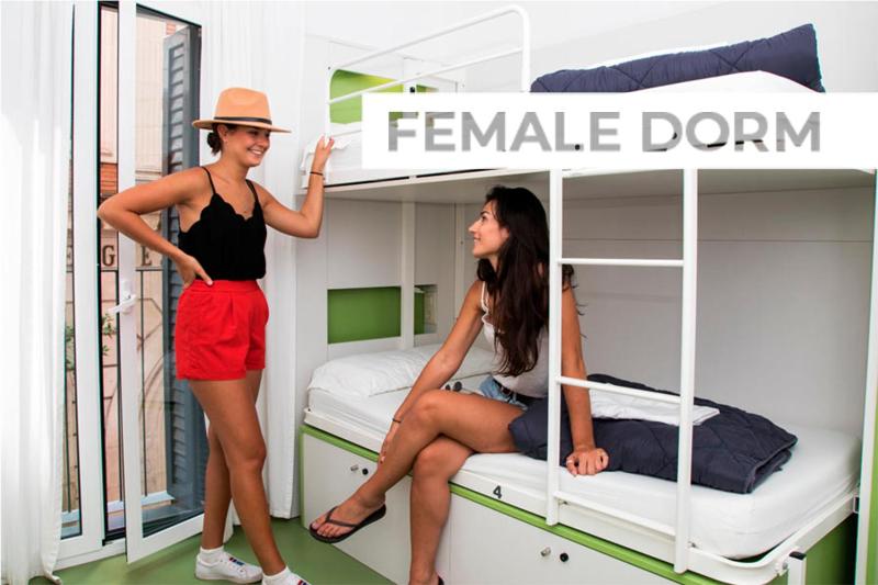 Bed in 6-Bed Female Dormitory Room image 2