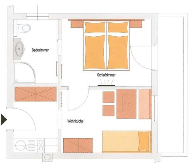 One-Bedroom Apartment image 2