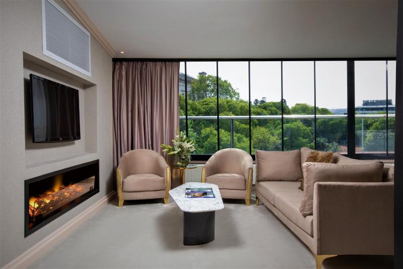 Penthouse Suite with Jaccuzi ~ Fireplace image 3