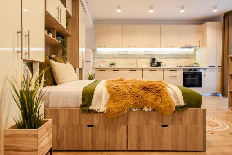SPOT THE GIRAFFE. Desirable Studio at Tineretului - image 6