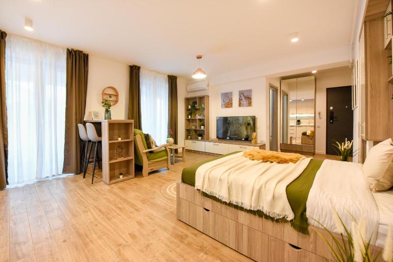 SPOT THE GIRAFFE. Desirable Studio at Tineretului - image 12