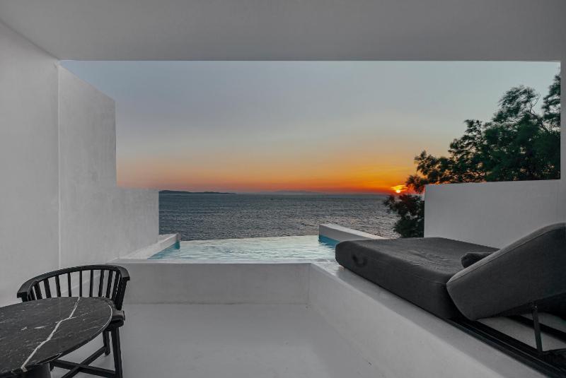 Deluxe Double Room with sea view and private pool image 1