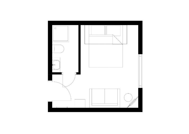 Triple Room with one Double Bed and Bunkbed image 2