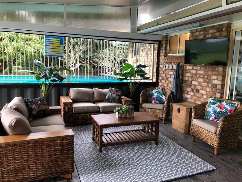 Pet friendly home with pool and boat parking. Images
