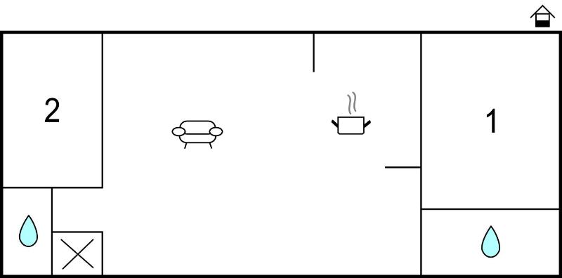 Two-Bedroom Holiday Home image 2