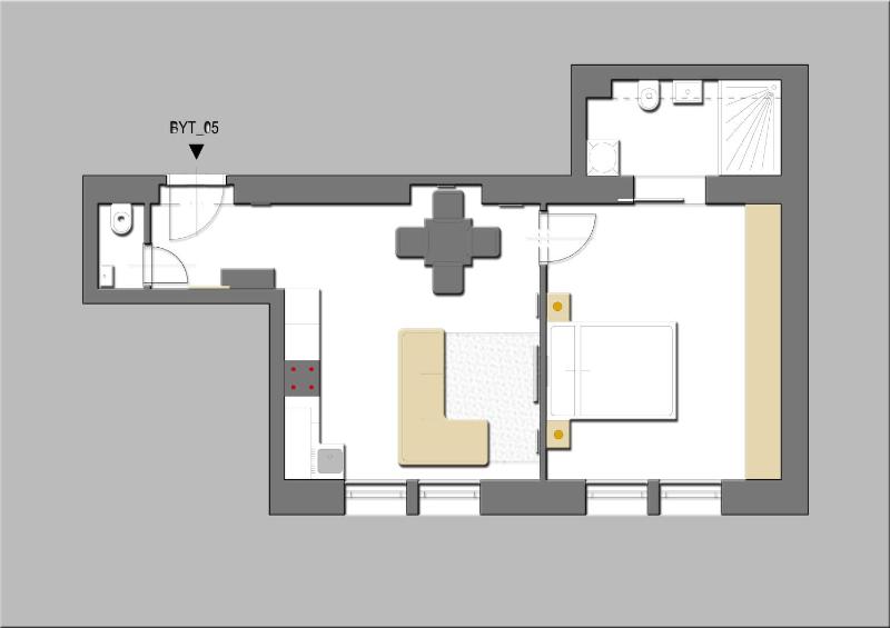 One-Bedroom Apartment image 2