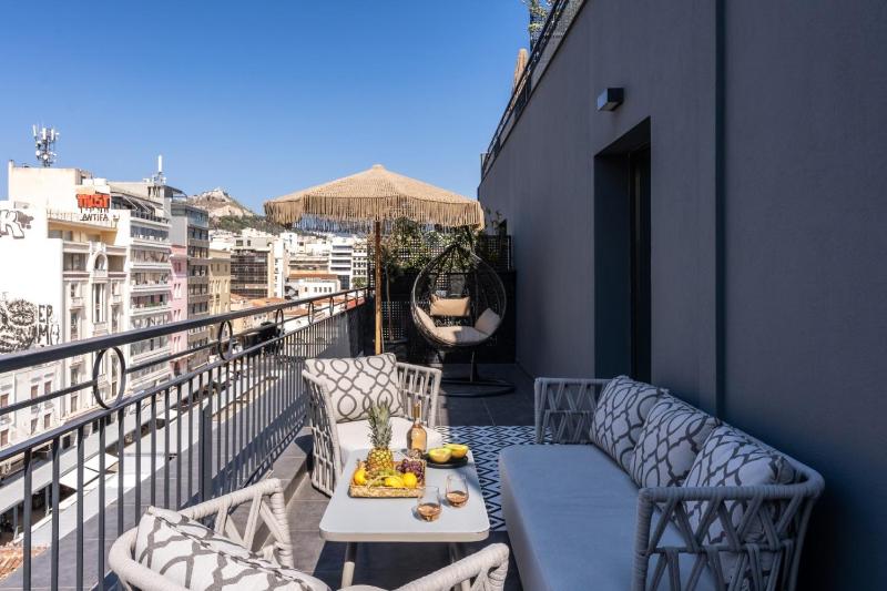 Presidential Suite with Terrace and Acropolis View  image 2