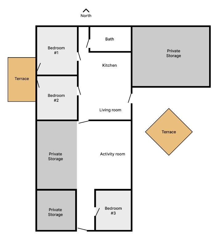 Three-Bedroom Apartment image 2