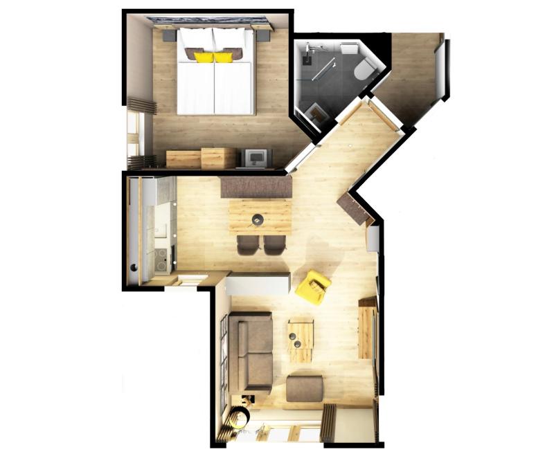 One-Bedroom Apartment image 2