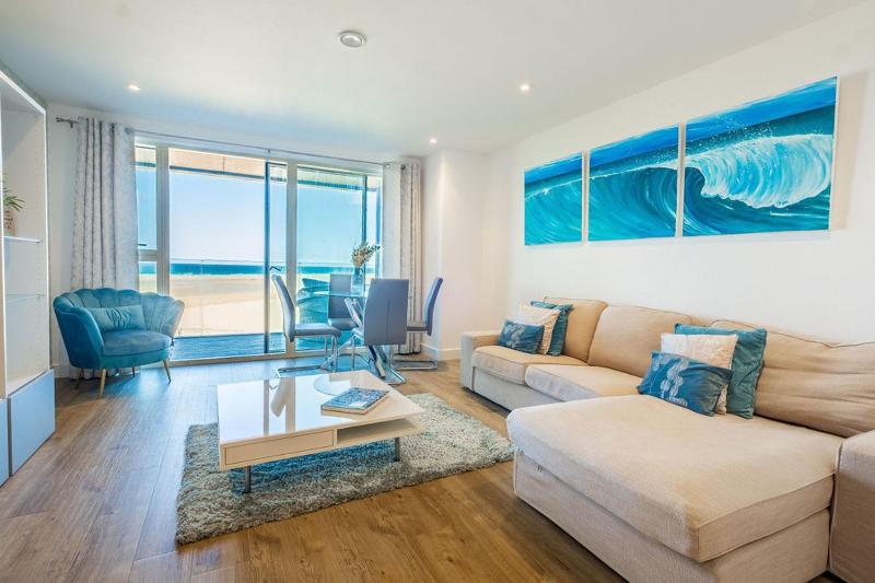 Luxury beach apartment Images