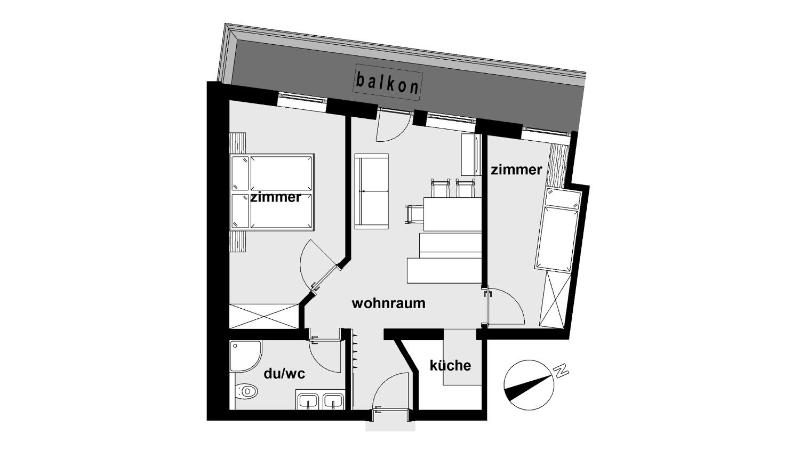 Apartment with Garden View image 2