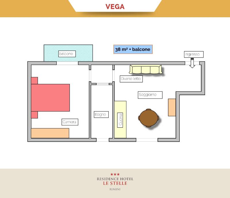 One-Bedroom Apartment with Balcony (4 Adults) image 3