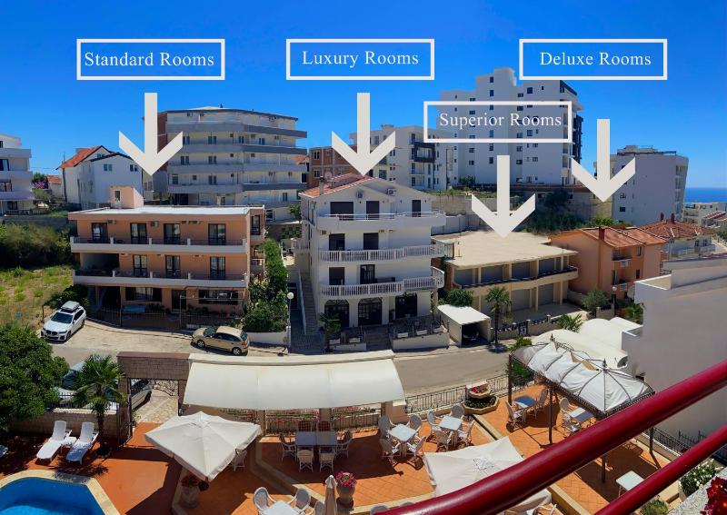 Standard Double Room with Balcony, Sea and Pool View image 1