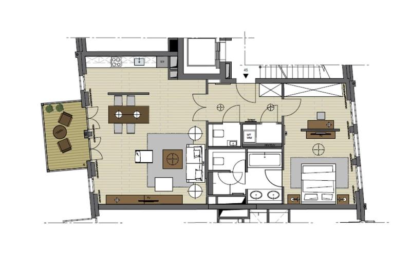 One-Bedroom Apartment image 2