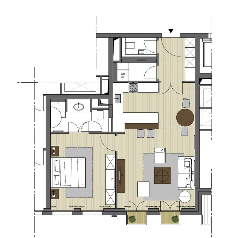 One-Bedroom Apartment image 2