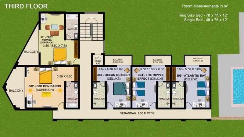 Villa Calangute Phase 17 -16 or 17BHK -Great For Large Groups - image 21