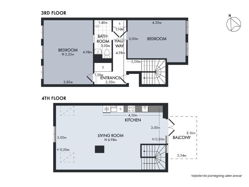 Main 2 - Cute 2-Bdr Apt in Central Copenhagen - image 10