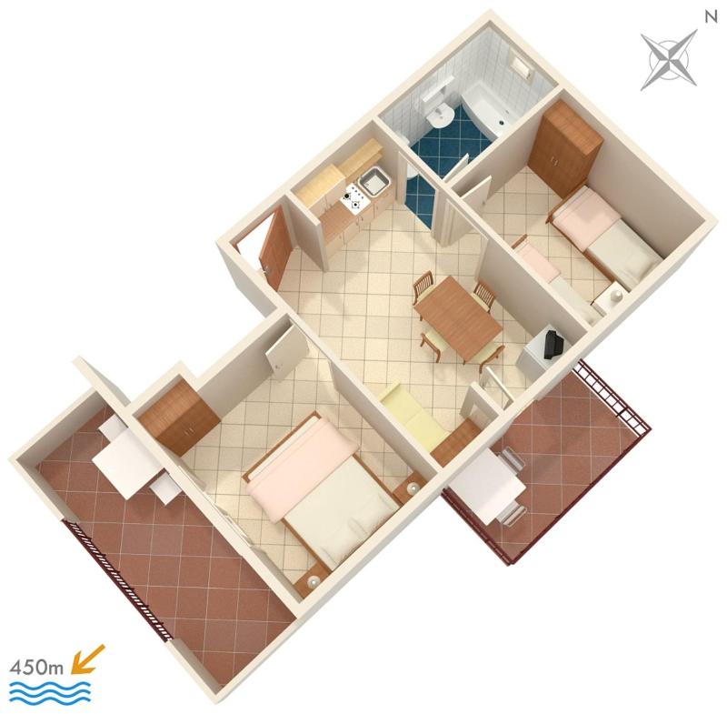 Apartments with parking space Orebic Peljesac - 266 - image 47