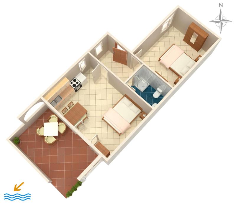 Apartment Mandre 523a - image 22