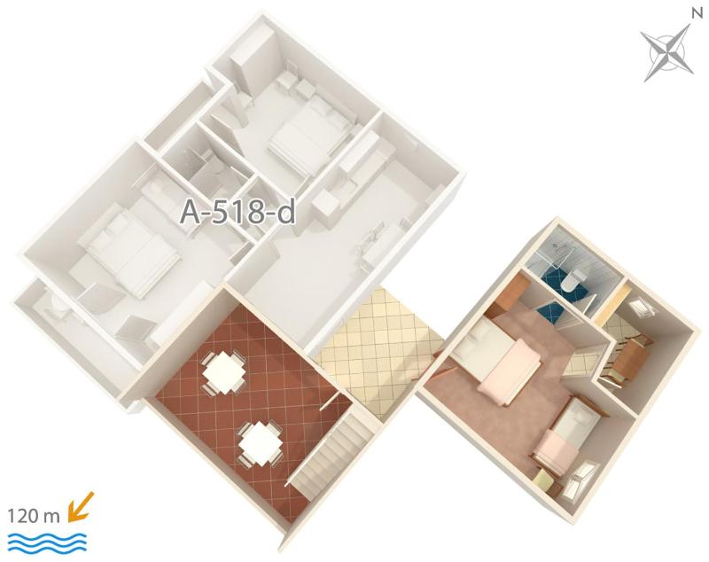 Apartments by the sea Podgora Makarska - 518 - image 48