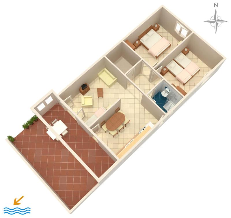 Apartments by the sea Mandre Pag - 523 - image 38