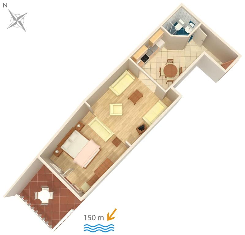 Apartments by the sea Dramalj Crikvenica - 2387 - image 4