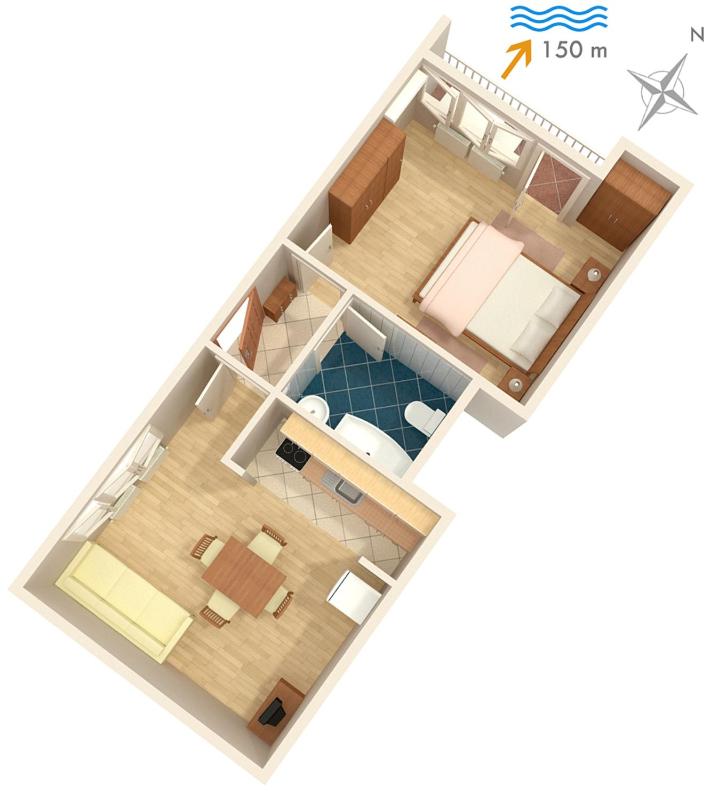 Apartments and rooms with parking space Mali Losinj (Losinj) - 2486 - image 10