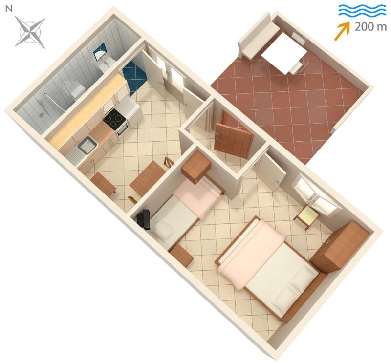 Apartments and rooms with parking space Mali Losinj (Losinj) - 2497 - image 13
