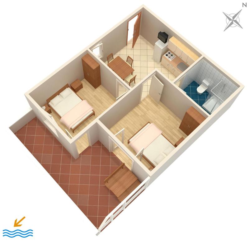 Apartments with parking space Orebic Peljesac - 4565 - image 36