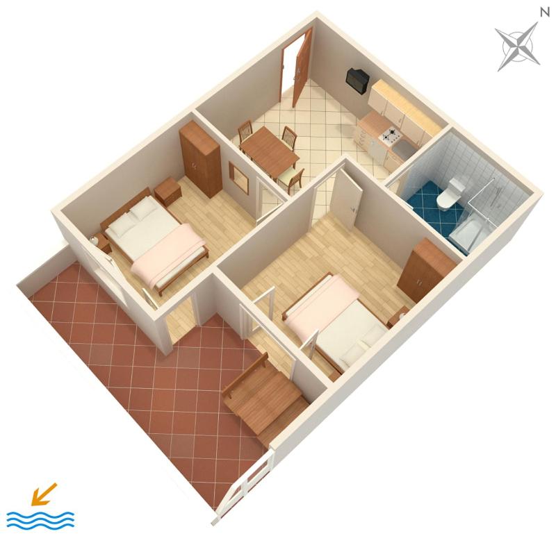 Apartments with parking space Orebic Peljesac - 4565 - image 23