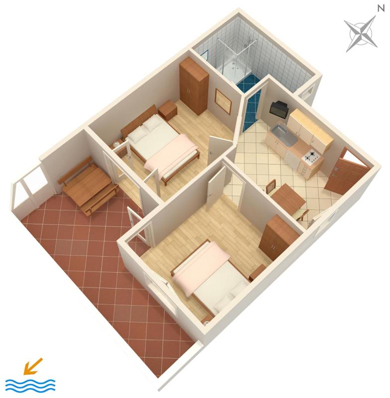 Apartment Orebic 4565e - image 21