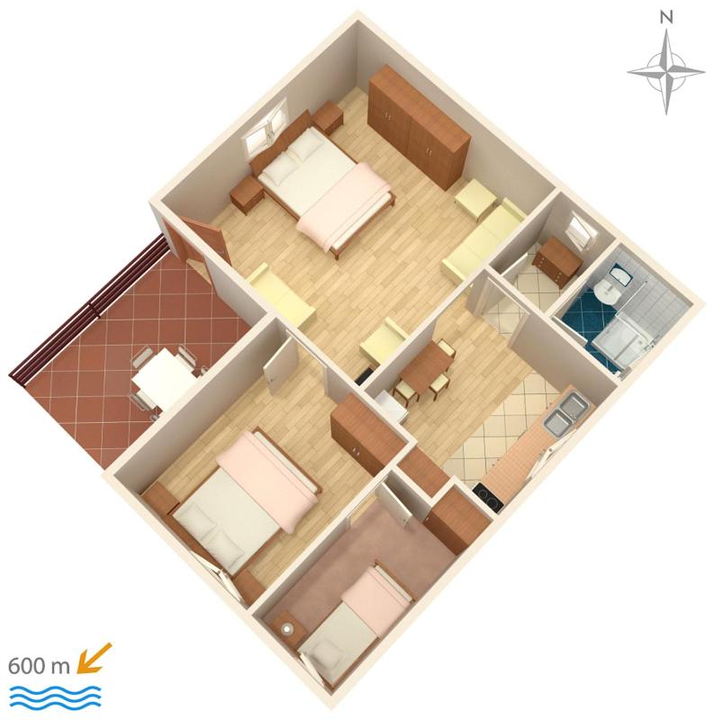 Apartments with a parking space Murter - 5103 - image 13