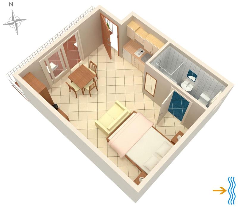 Apartments by the sea Selce Crikvenica - 5550 - image 25