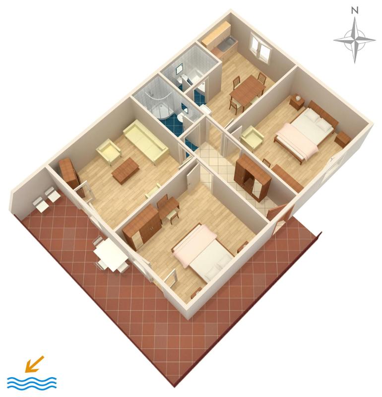 Apartments by the sea Trogir - 6023 - image 14