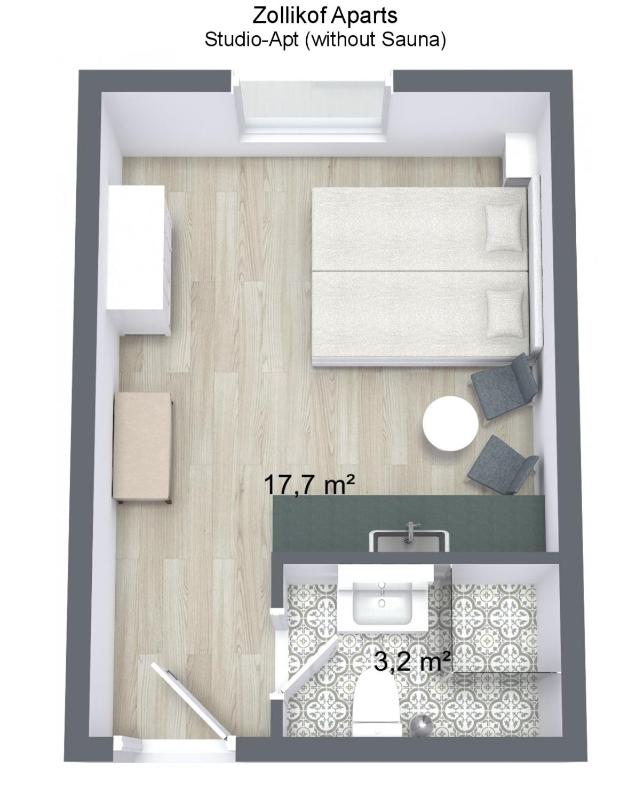Studio Apartment (without sauna) image 2